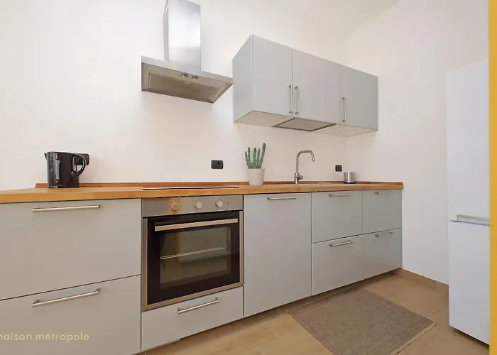 Color House, Roof Garden & Parking Apartment *